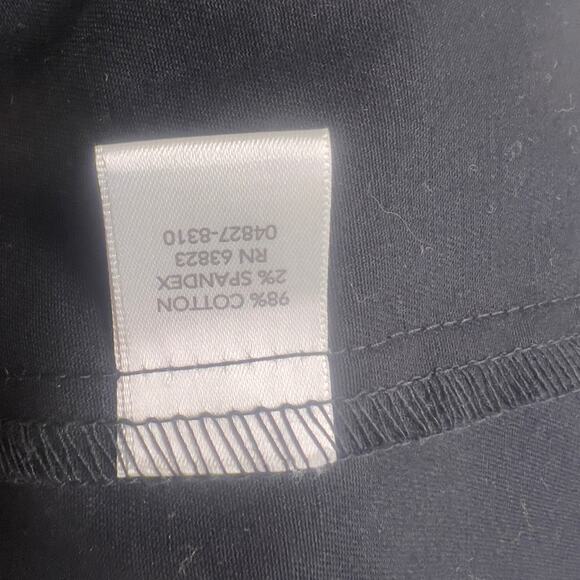 CJ Banks Women's Size 1X Black Button Up Shirt with Button Sleeve detail #3089 - Picture 8 of 10